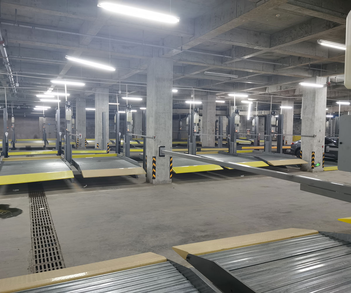 家用升降式機械式停車位拆除