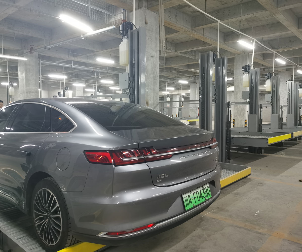開江雙柱簡易式立體停車設備過規劃