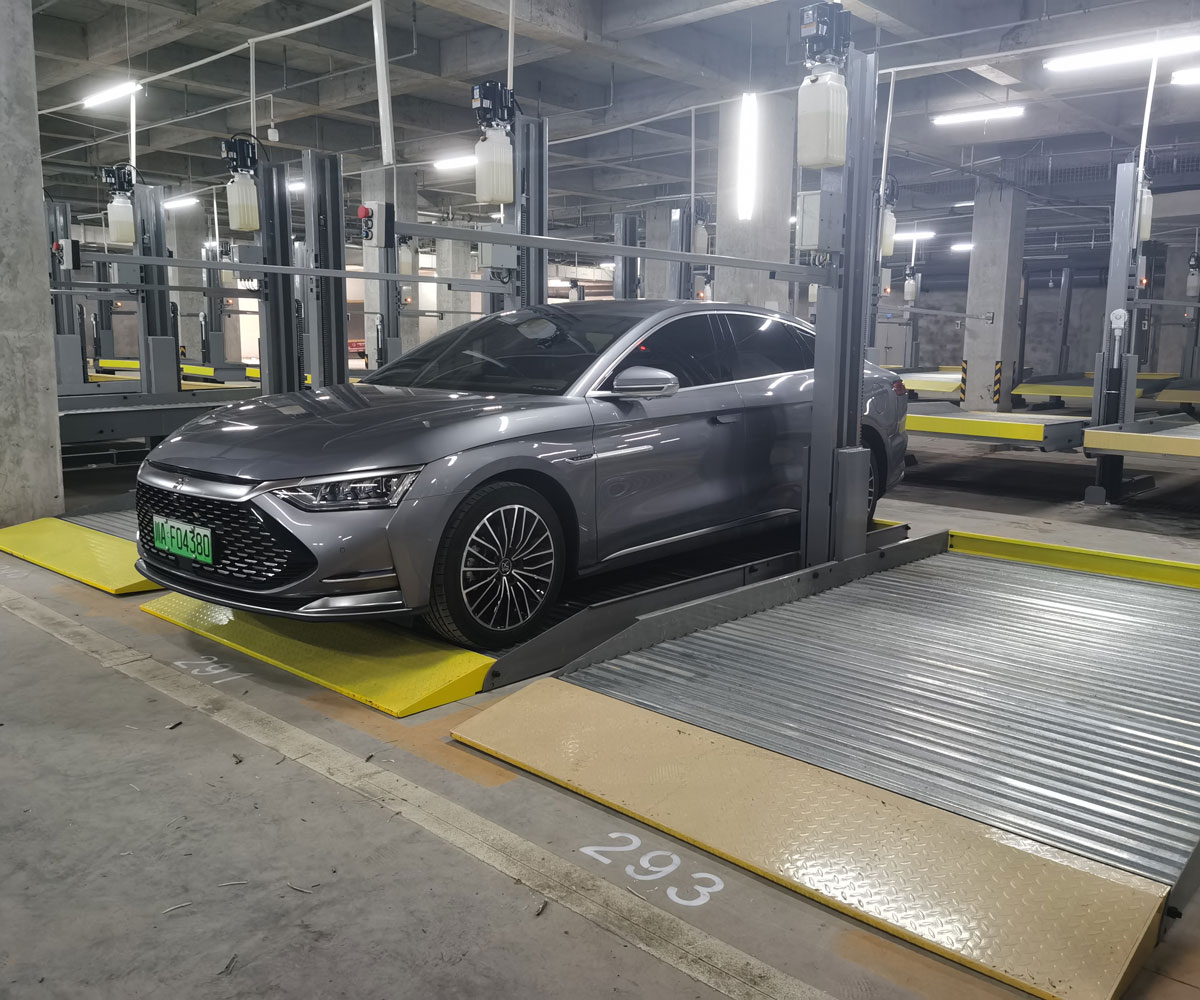色達四柱簡易式立體停車位維保