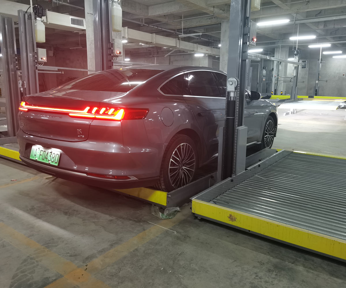 遂寧二層PSH型立體車庫停車設備過規(guī)劃
