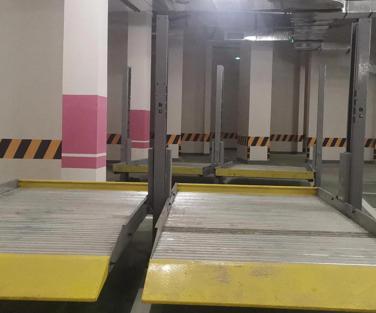 中江升降橫移停車立體車庫改造