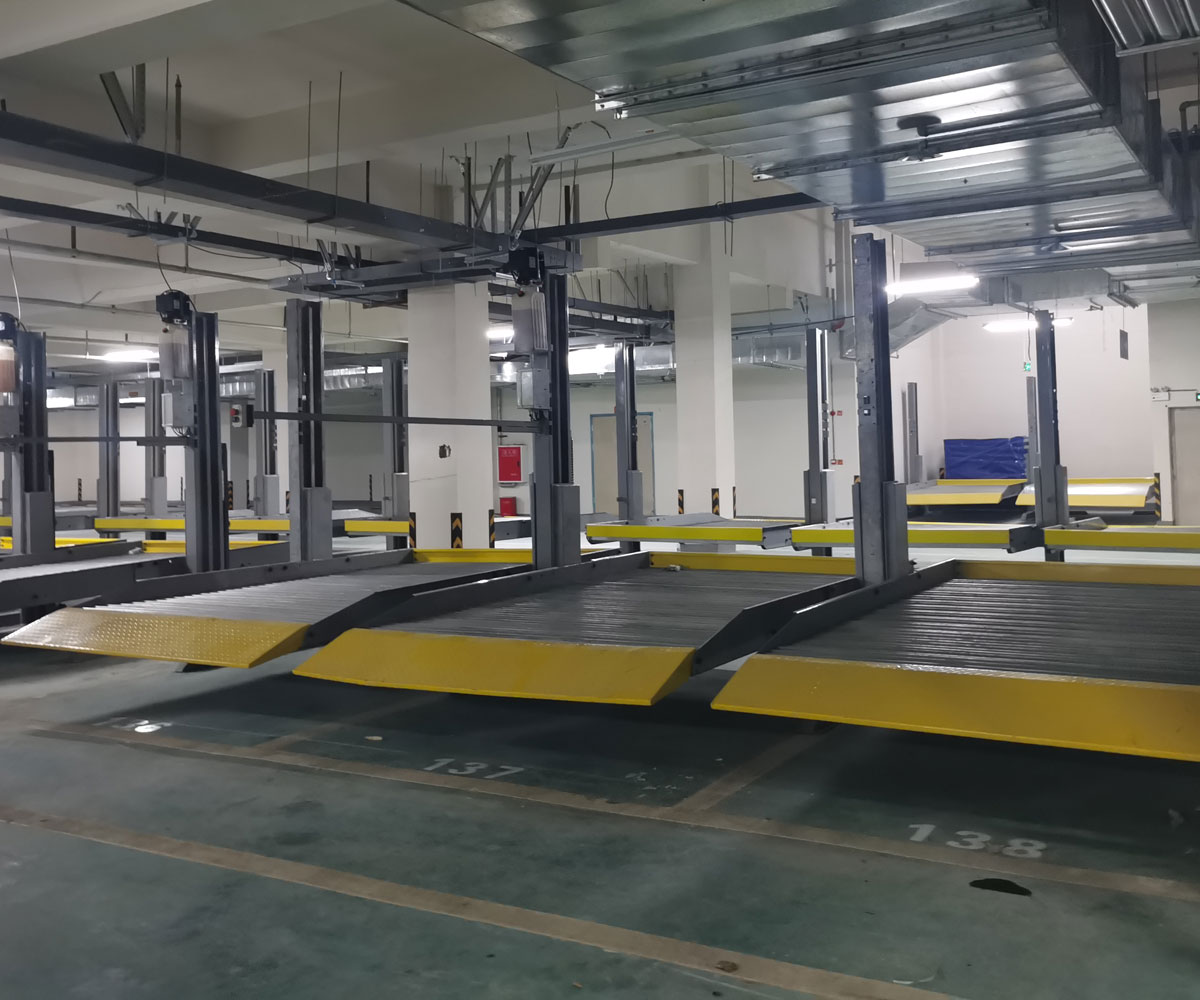 PSH升降平移機械式停車庫改造