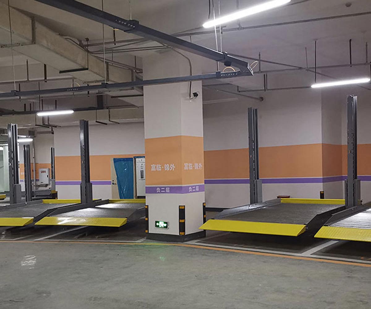 PSH升降平移式機械車庫改造