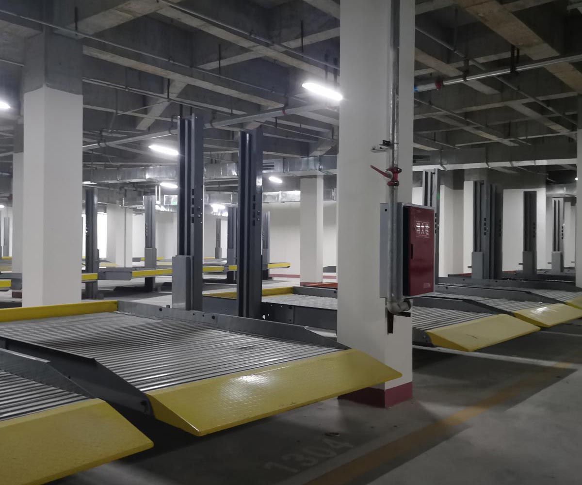 雙柱簡(jiǎn)易式停車立體車庫租賃