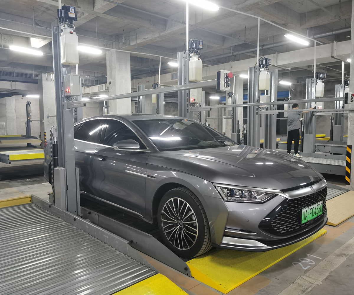 通江四柱簡易式機械立體車庫租賃