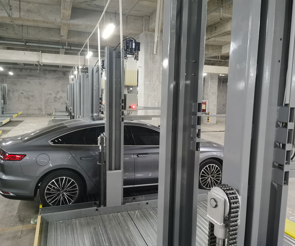 郫都兩層升降橫移式機械停車位租用