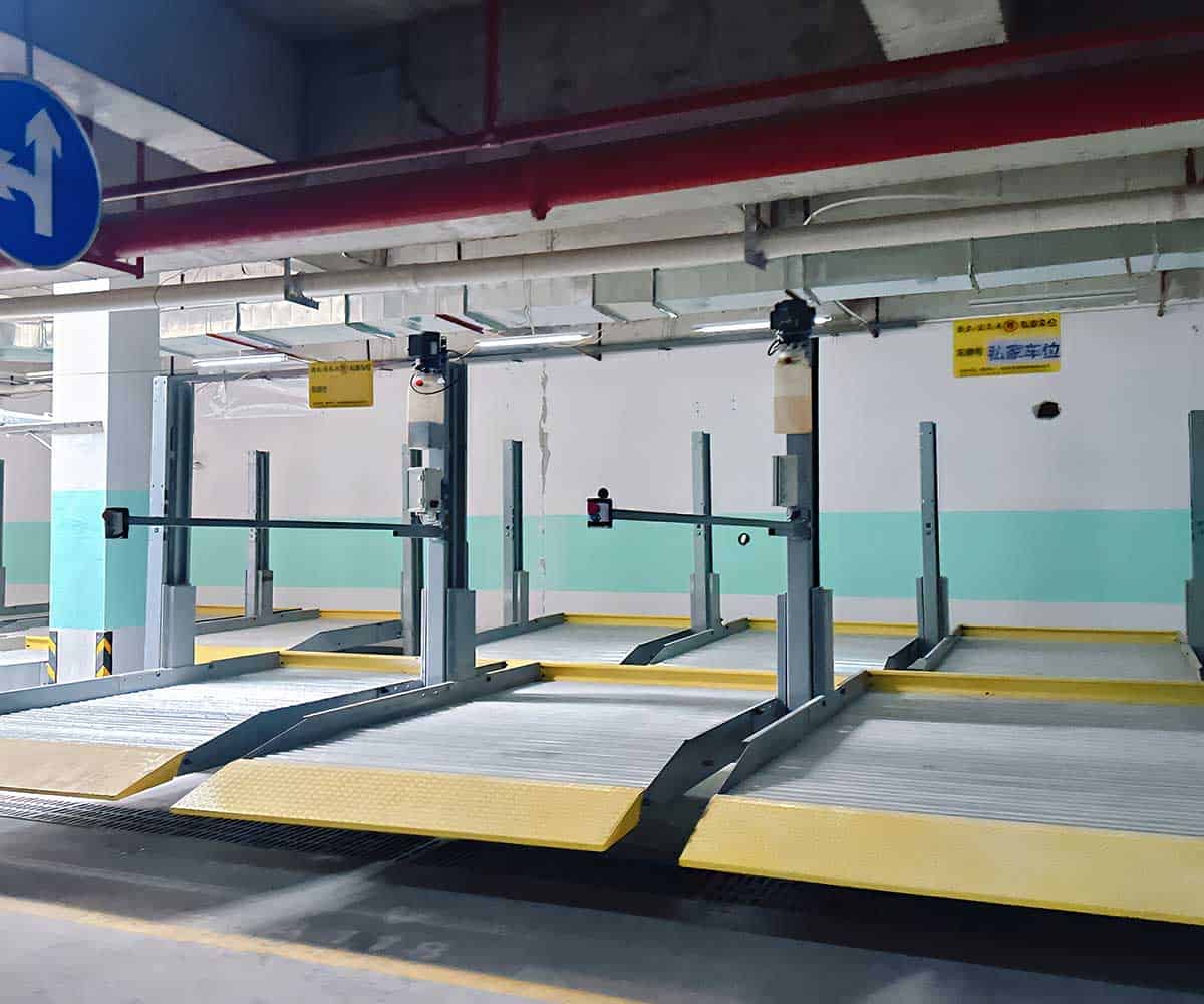 廣西四柱式機械式停車設備短期租賃造價分析