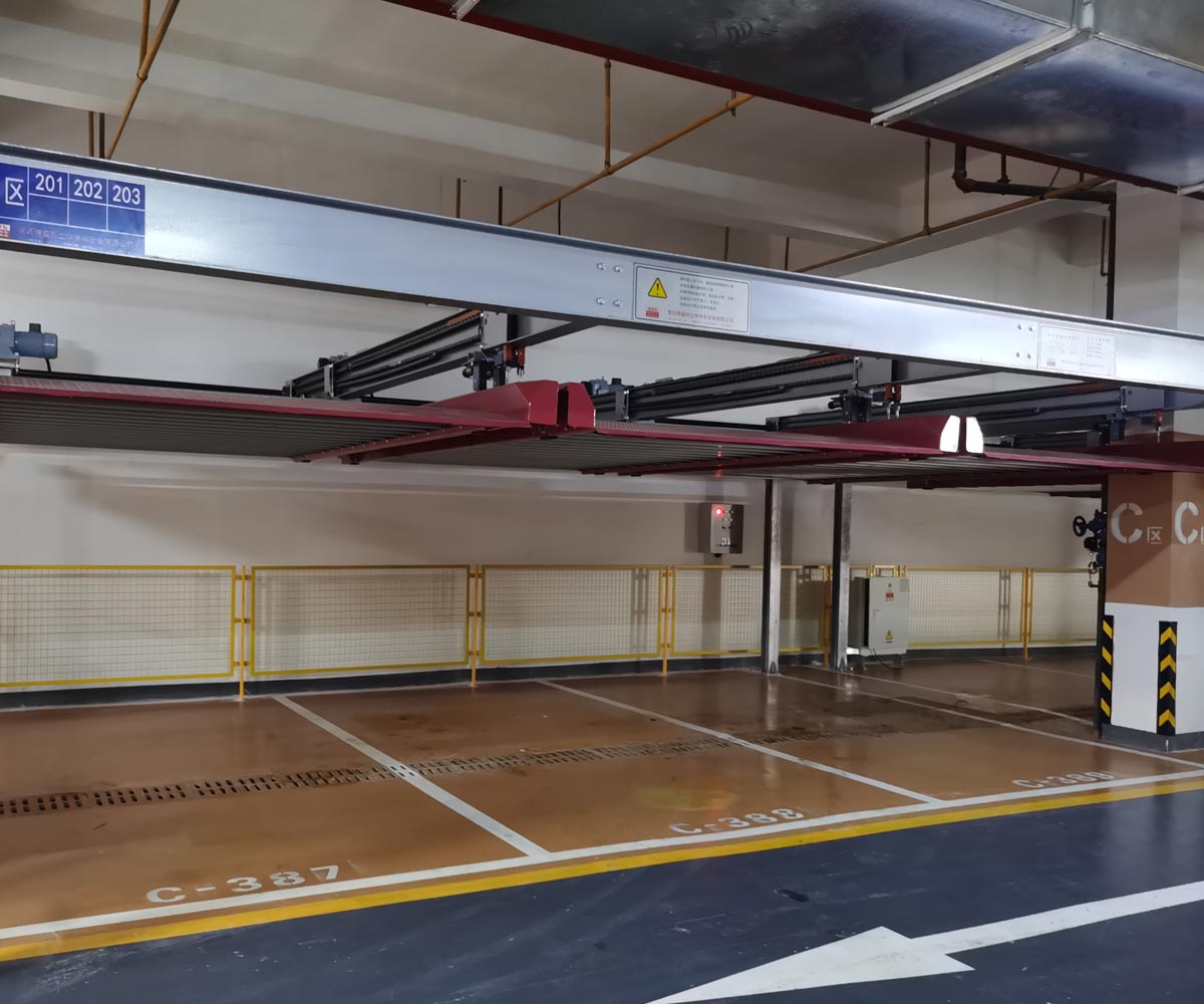 汶川地下室簡易式機械停車位