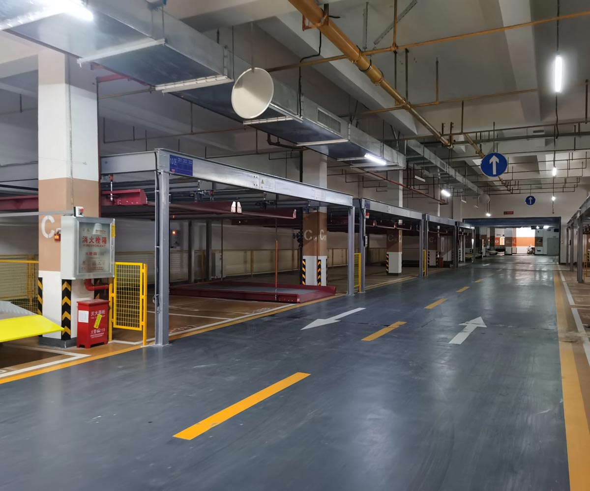 遂寧兩柱簡易升降類立體車庫
