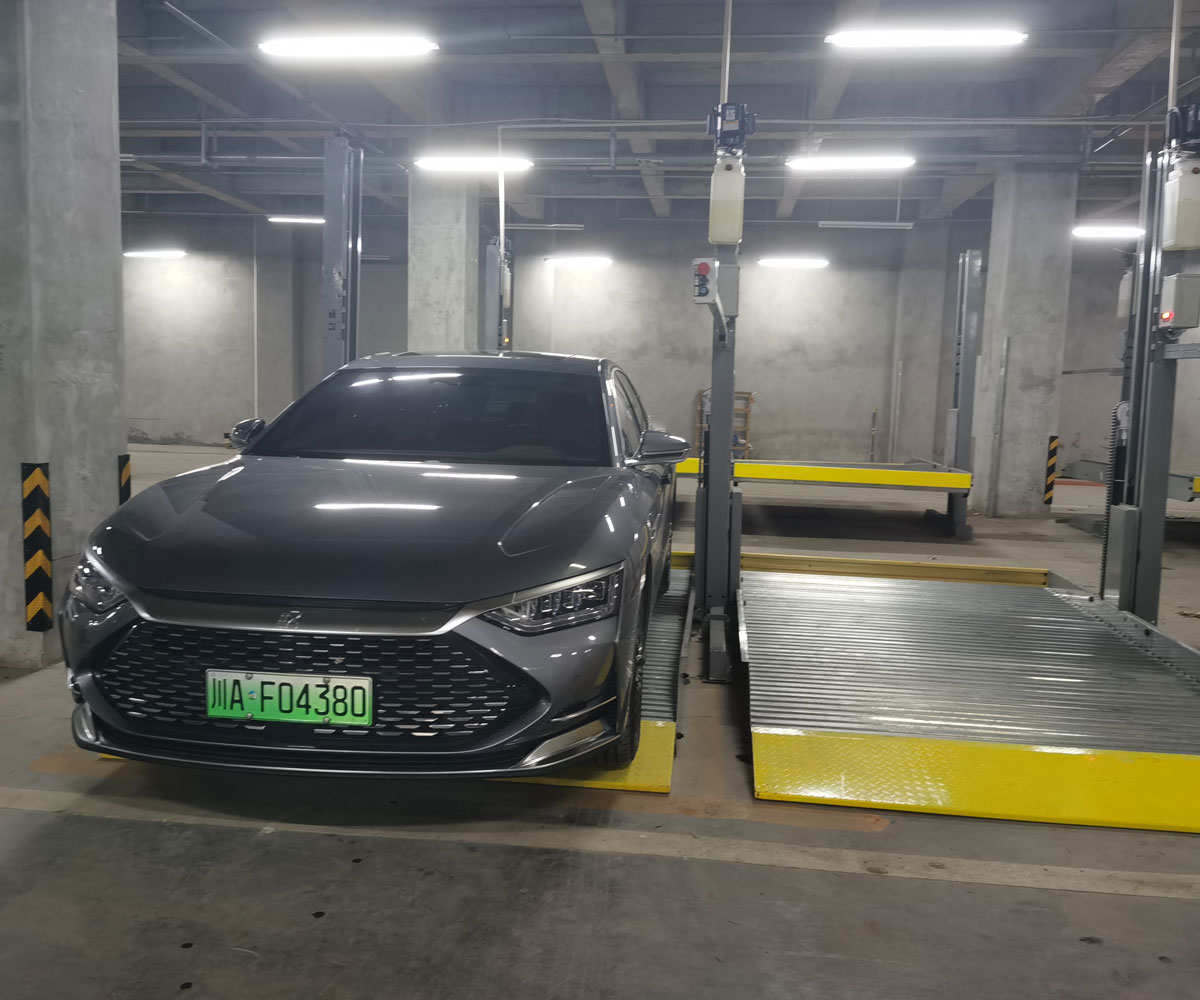 遂寧PJS兩柱簡易升降機械式立體停車設備