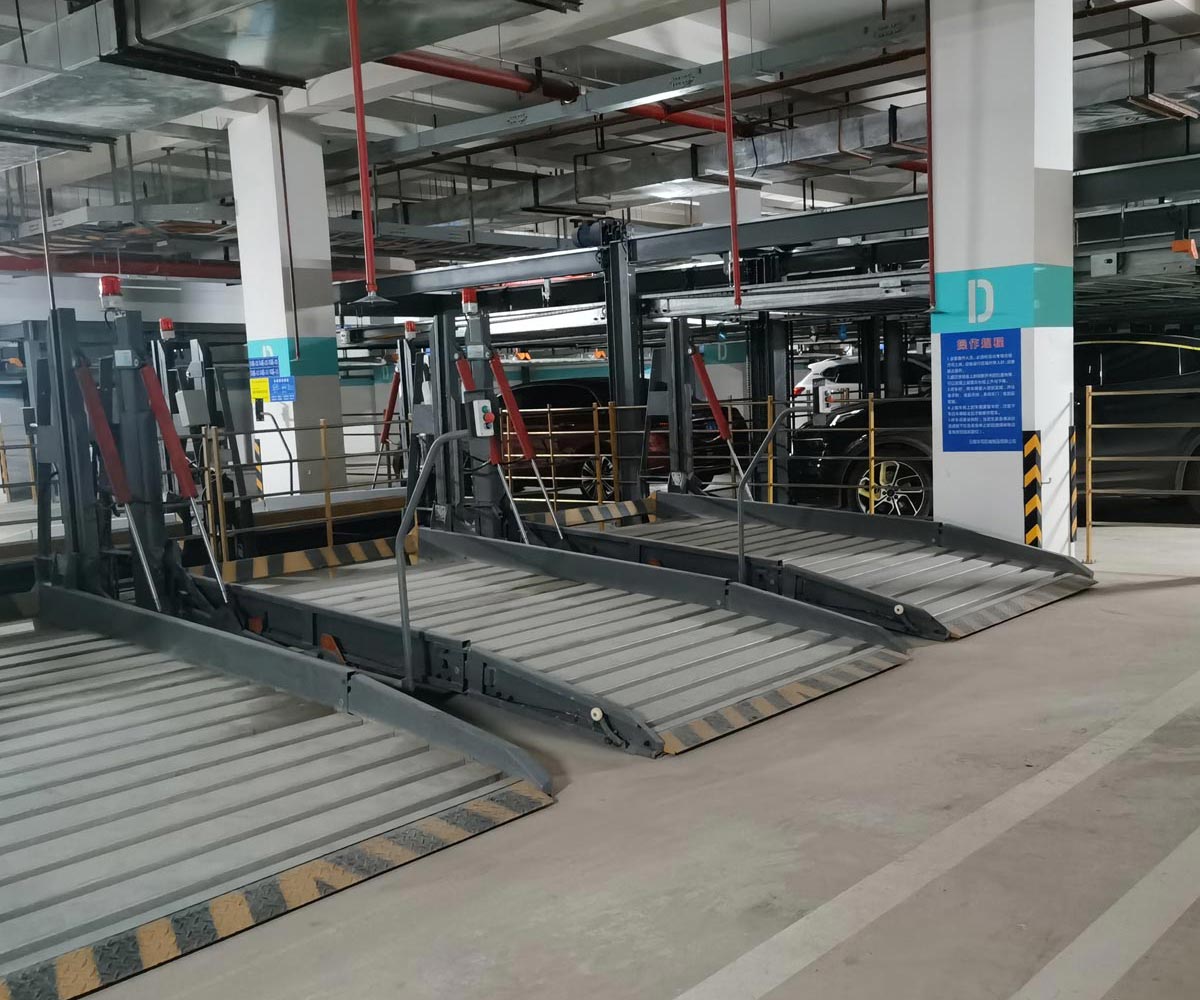 白玉兩柱立體車庫