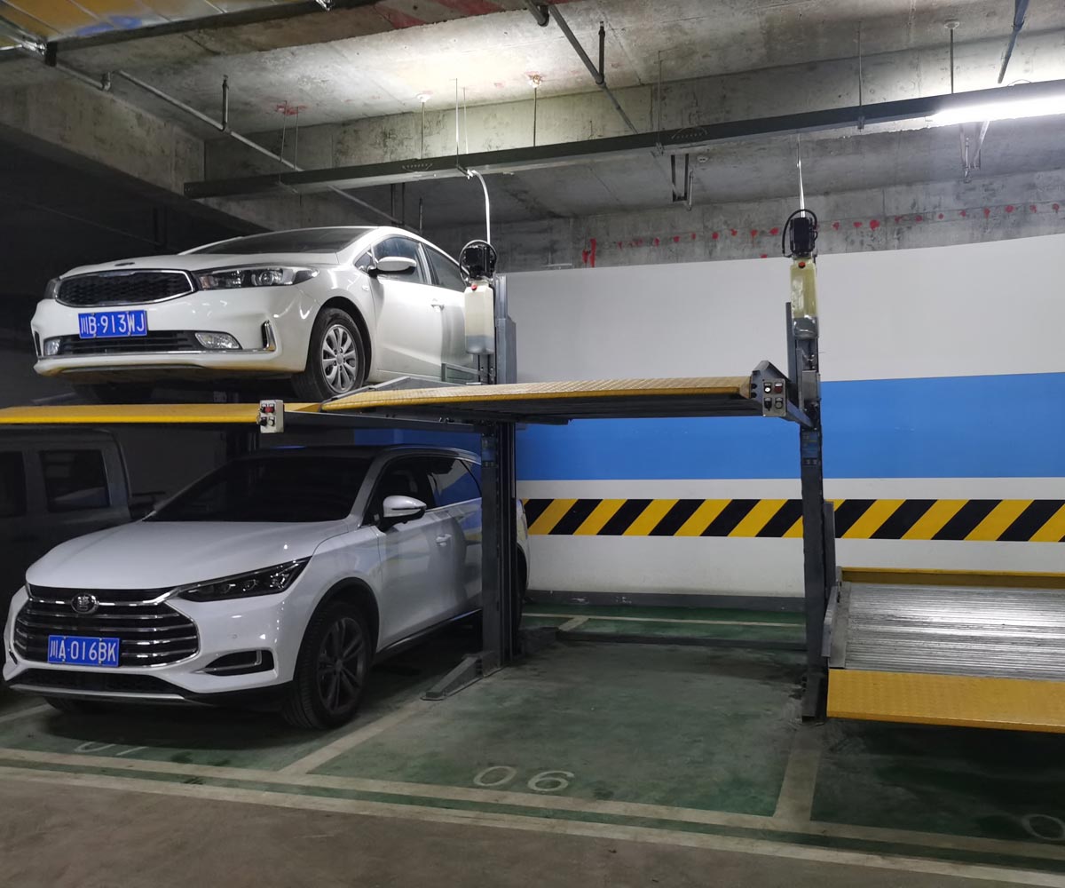 游仙二層簡易升降類立體停車庫